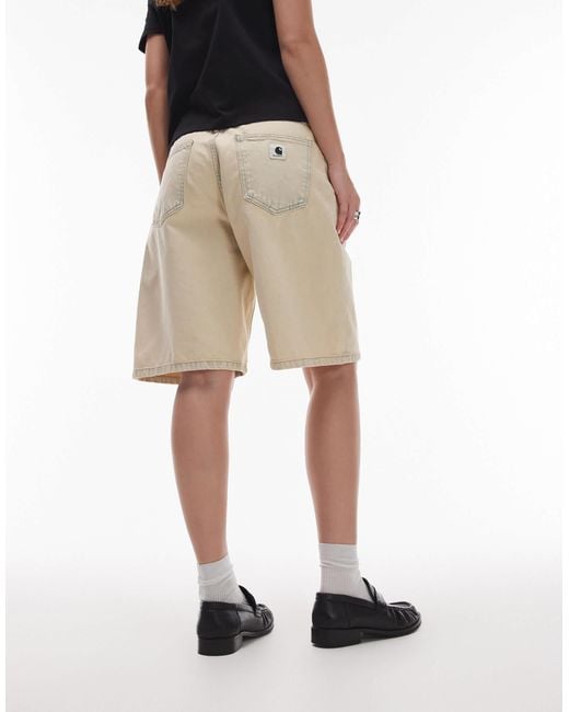 Carhartt White Brandon Loose Fit Short