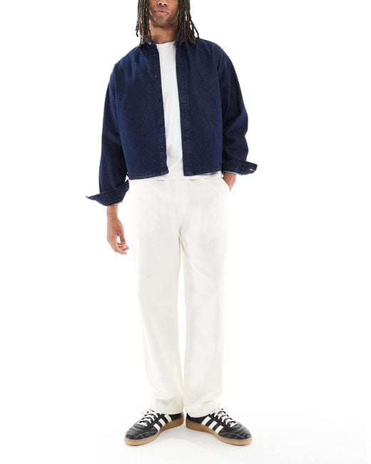 Farah Blue Greenport Drawstring Pants for men