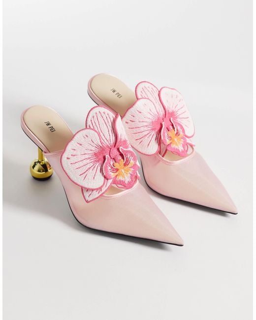 JW PEI Pink – sofia – mules