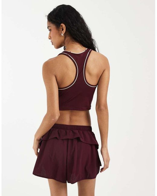 Adidas Originals Red Adidas Originals Sport Skort