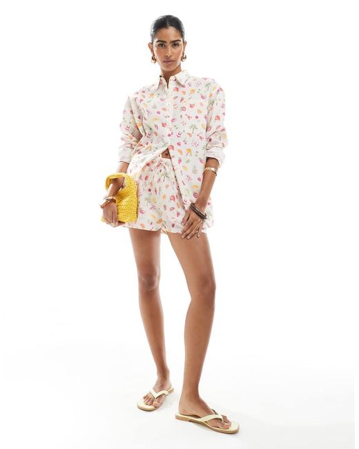 Miss Selfridge White Shorts