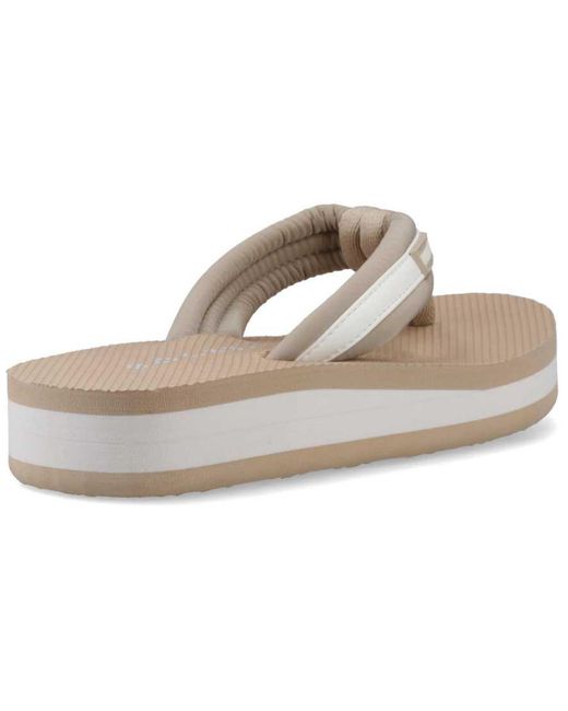 Rocket Dog White Monica Nylon Pu Sandal