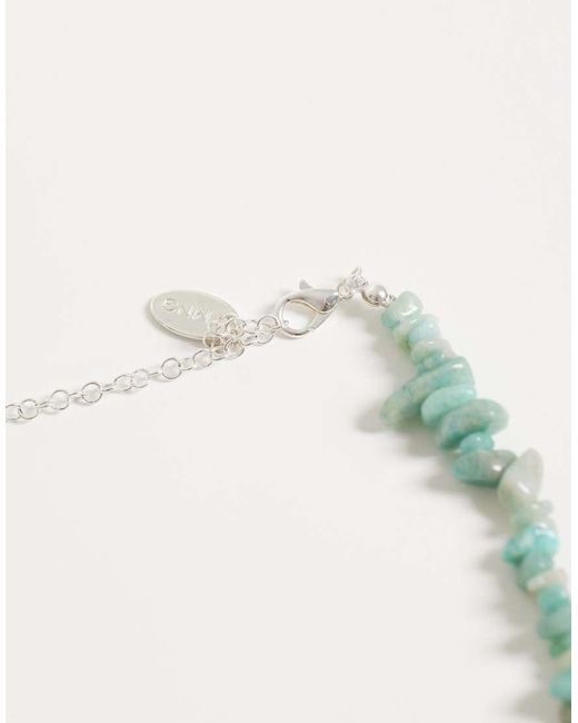 Mango Blue Beaded Necklace
