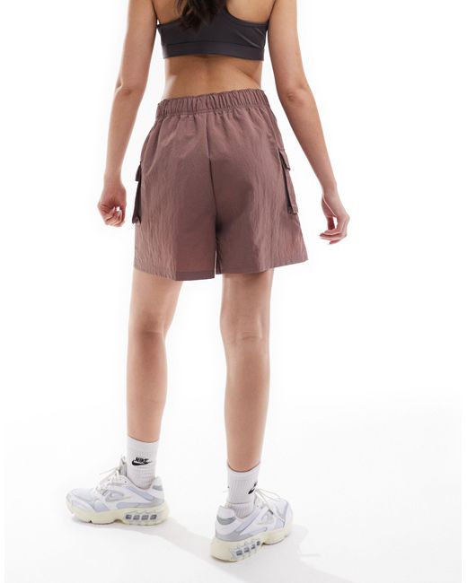 Nike Brown Essentials Woven Shorts