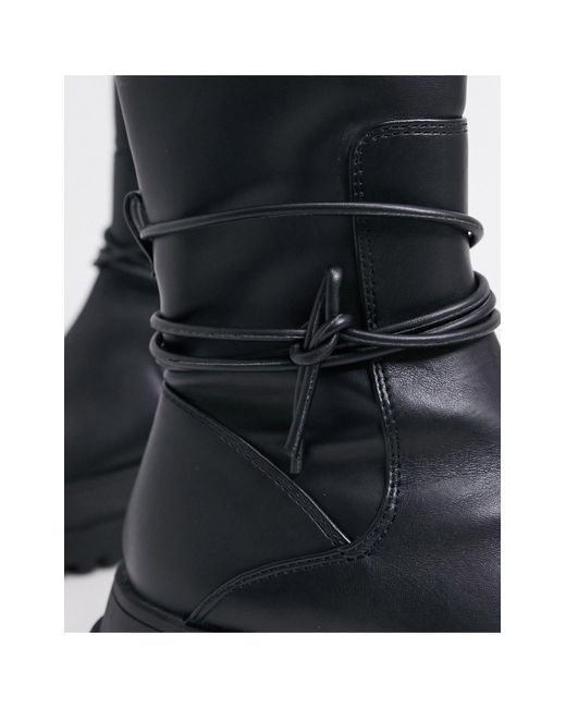 Public Desire – finale – ankle-boots mit schnürung in Schwarz | Lyst AT