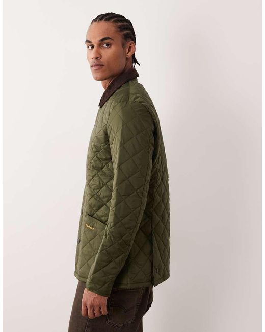 Barbour Green Heritage Liddesdale Quilted Jacket for men