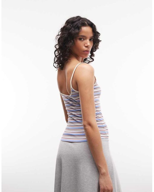Monki Purple Scoopneck Vest