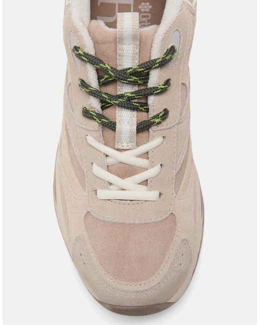 Stradivarius Natural Leather Detail Trainers