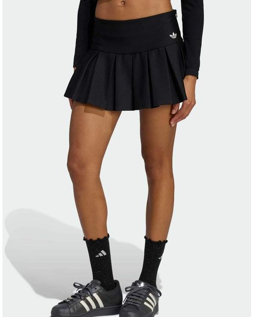 Adidas Originals Red Low Waist Sport Skirt