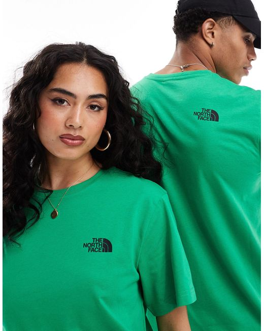 The North Face Green – simple dome – t-shirt