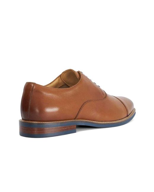 Dune Brown Stanlakes Lace Up Shoes for men
