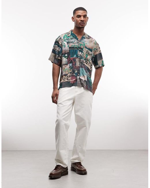 Element Blue Relaxed Work Chinos for men