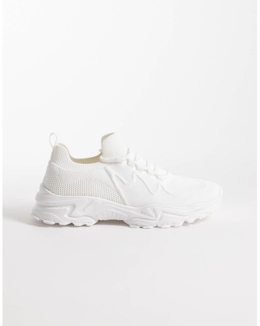 ASOS – strick-sneaker in Gray für Herren