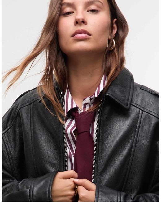 Stradivarius Black – schlichte krawatte