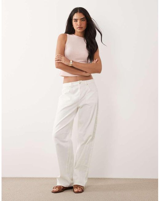 ASOS Pink Fine Knit Tank Top Co-ord
