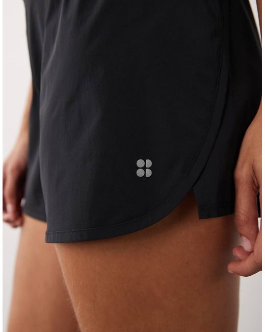 Sweaty Betty Black Relay Replacer Shorts