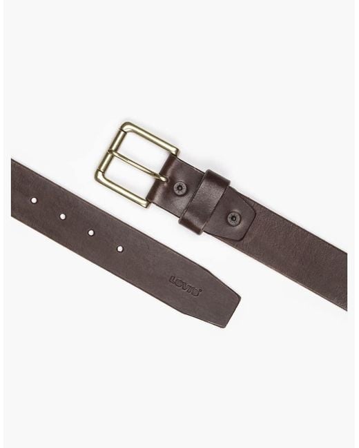 Levi's Brown Heritage Belt for men