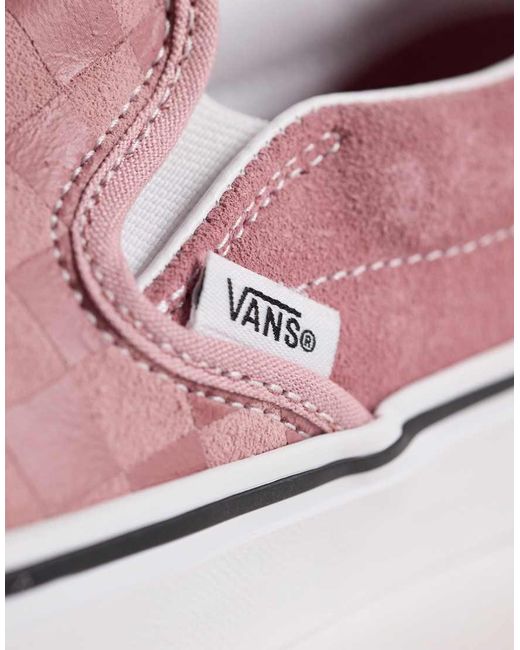Vans Pink Slip-On Trainers
