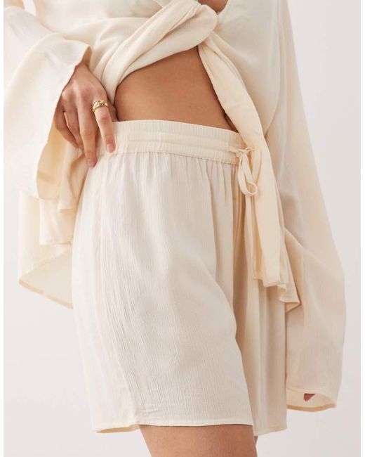 Free Society Natural Beach Shorts