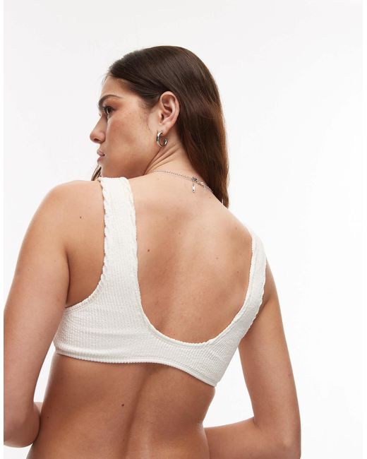 TOPSHOP White – santorini – bikinioberteil