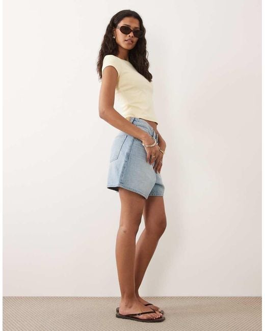 New Look Blue Baby Tee