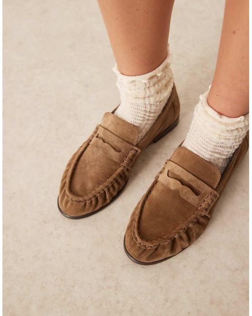 ARRANGE Natural Premium Leather Loafer