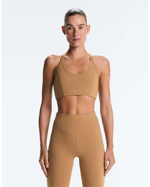 Oysho Brown Evermove Medium-Support Sports Bra