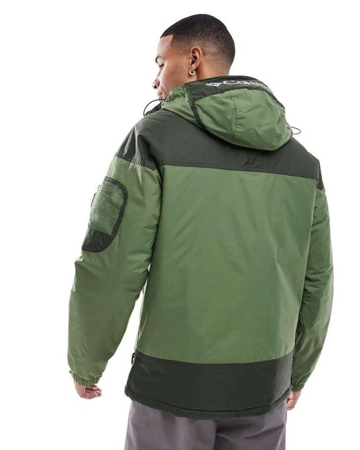 Columbia Green Challenger Insulated Pullover for men