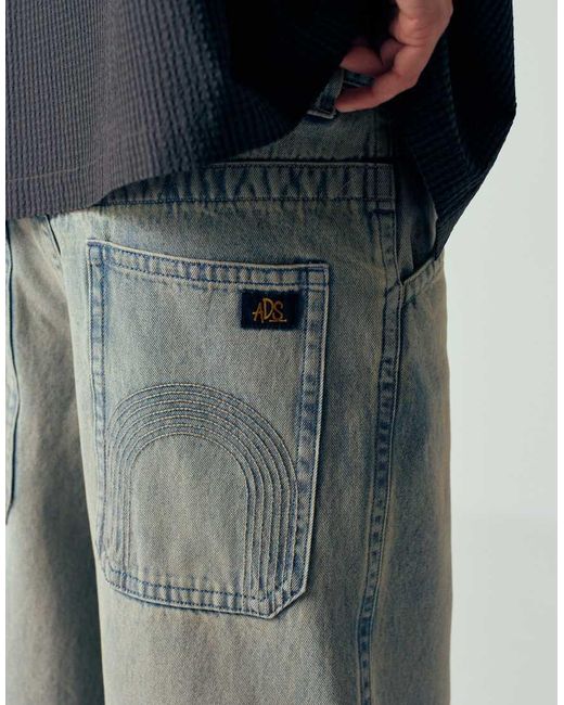 ASOS Blue Loose Jeans for men