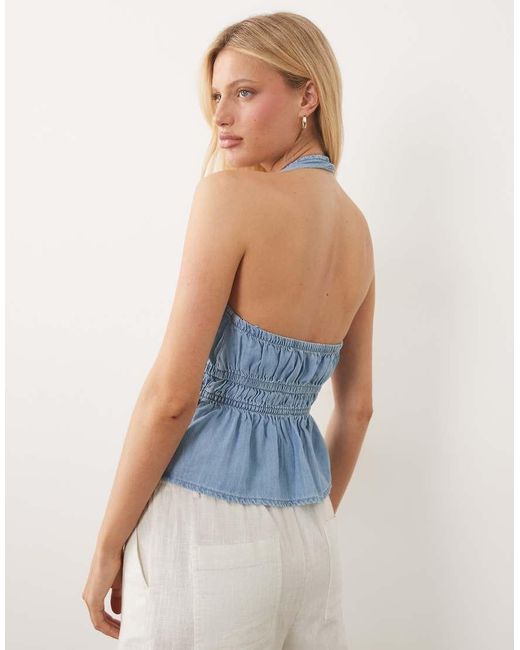 Eva di Mango in Blue