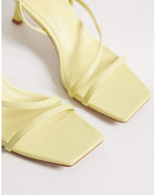 SIMMI Metallic Simmi London Natasha Strappy Heeled Sandals