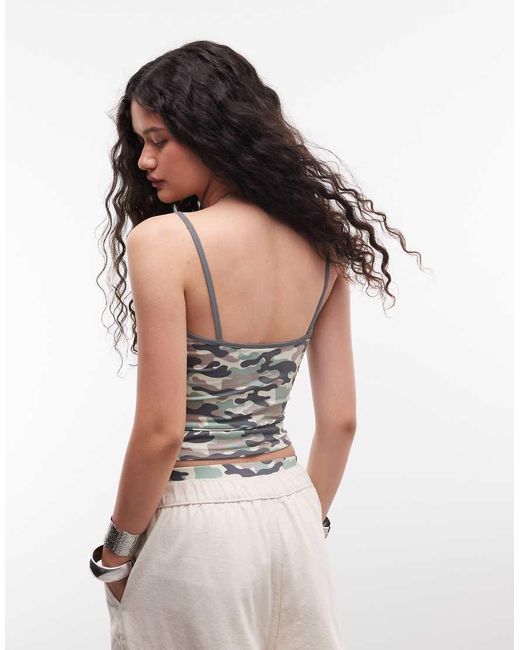 Collusion Brown Cami Top Co-ord