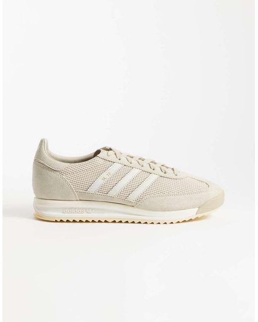 Adidas Originals Natural Adidas Orginals Sl 72 Rs Trainers for men