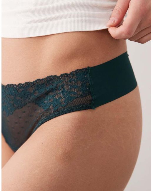 Commando White Thong