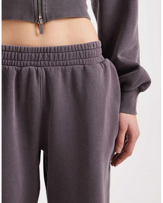 Cotton On White Fleece Wide Leg Sweatpants