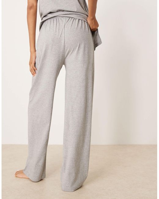 ASOS Black Asos Design Maternity Mix & Match Cotton Pajama Pants