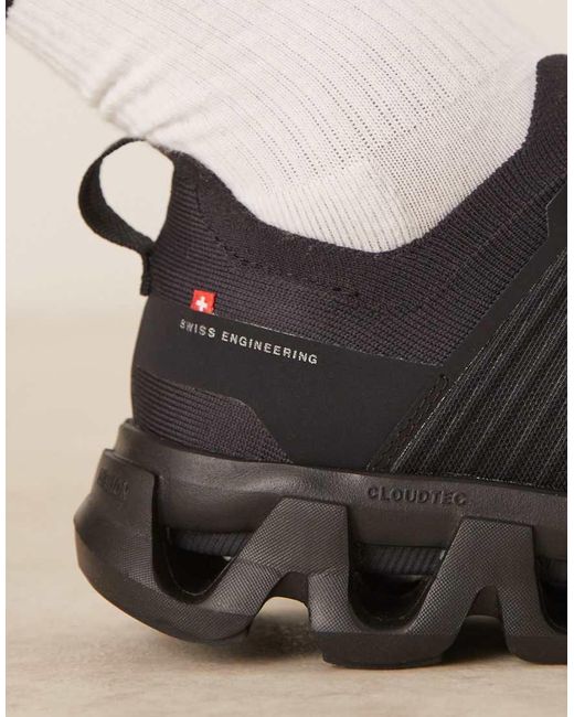 On Shoes Black Cloudswift 4 Running Trainers