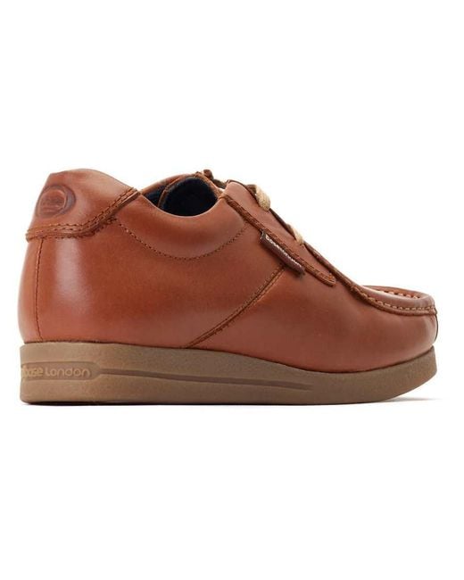 Base London Brown Event Waxy Shoe for men