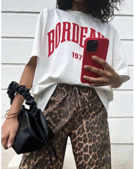 ASOS Black Cotton Poplin Wide Leg Pants