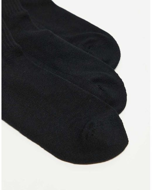 Adidas Originals Blue 3 Pack Mid Ankle Socks for men