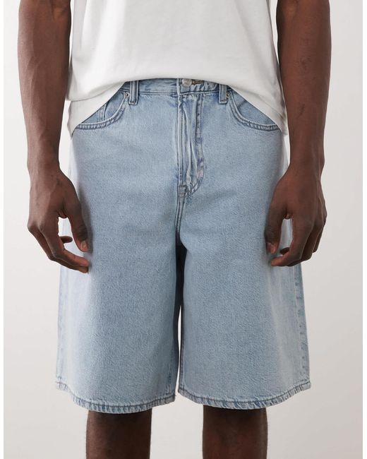 Only & Sons Blue Jorts for men