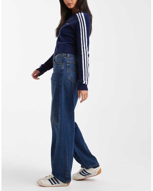 Levi's Blue baggy Dad Barrel Jeans