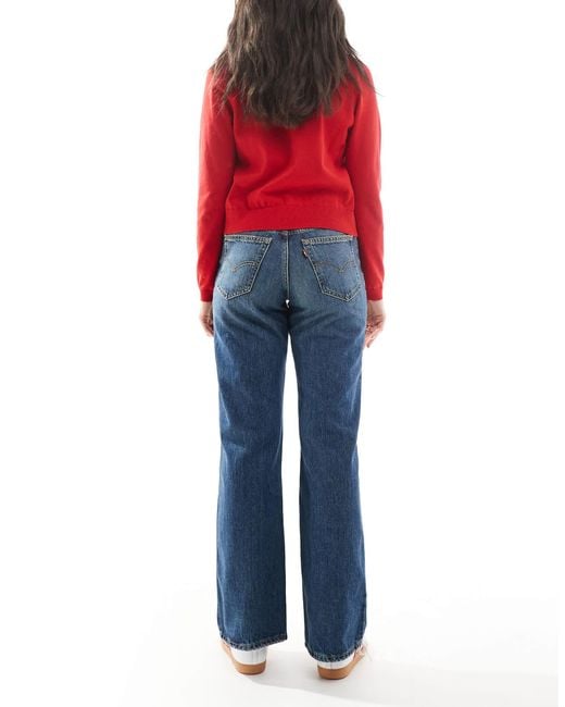 Levi's Blue '94 baggy Bootleg Denim Jeans