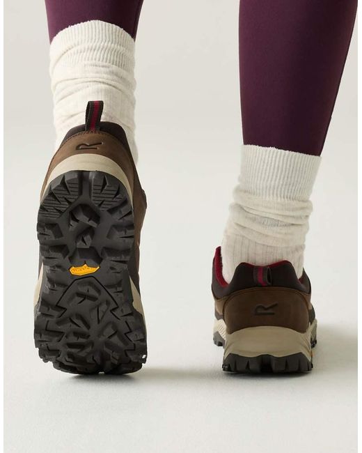 Regatta Purple Blake Low Waterproof Walking Shoes