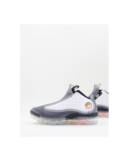 Nike Rubber Air Jordan - Halfhoge Sneakers in het Zwart - Lyst