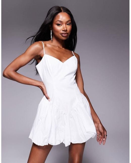 Bardot Multicolor Bubblehem Mini Dress