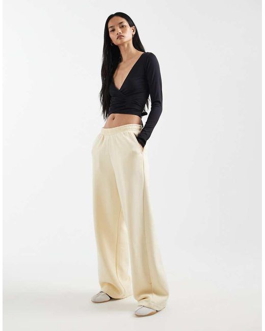 Cotton On White Active Wrap Top