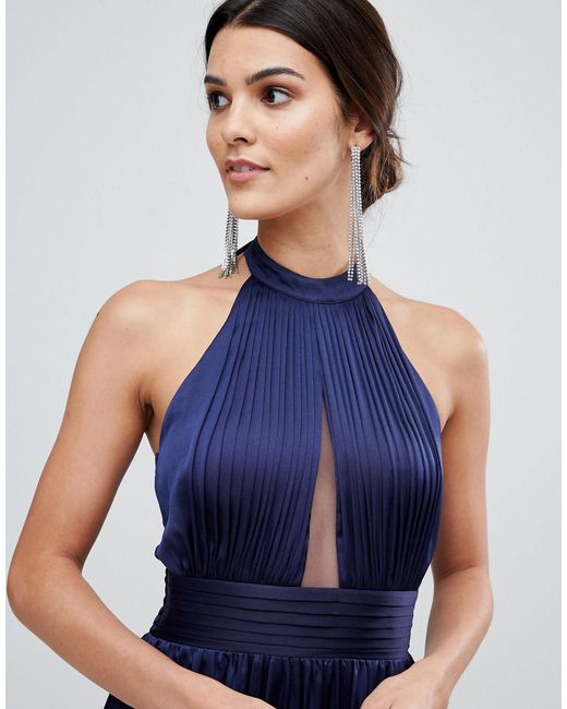 little mistress keyhole maxi dress