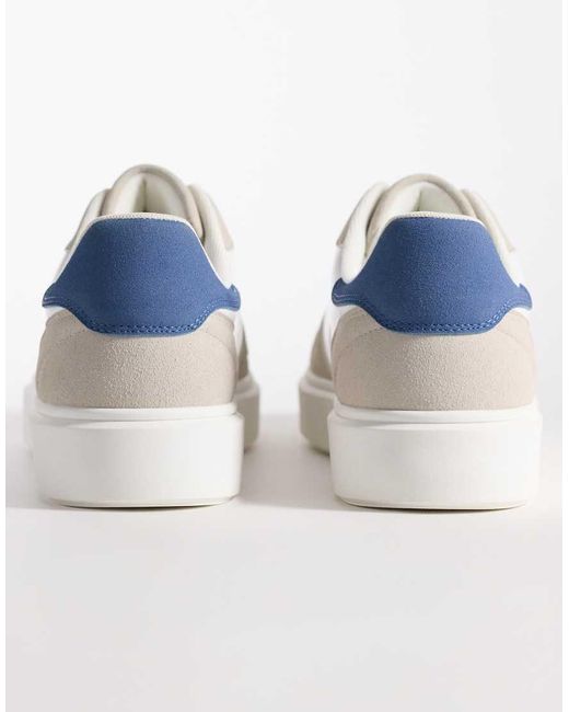 ASOS White Panelled Trainer for men