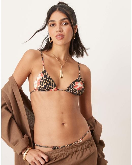 Wild Lovers Natural Oasis Triangle Bikini Top